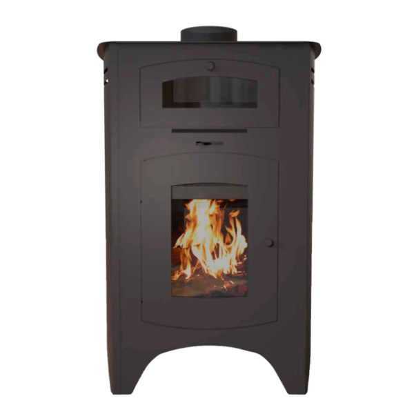 Calefactor a leña TROMEN, 15000Kcal, con horno. - Mod. AUSTRAL