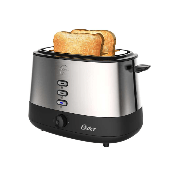 Tostadora OSTER, 2 rebanadas, acero inoxidable. - Mod. TR500