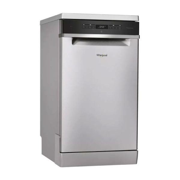 Lavavajilla WHIRLPOOL, 10 cubiertos, acero inoxidable. - Mod. WSFO3T223 INOX