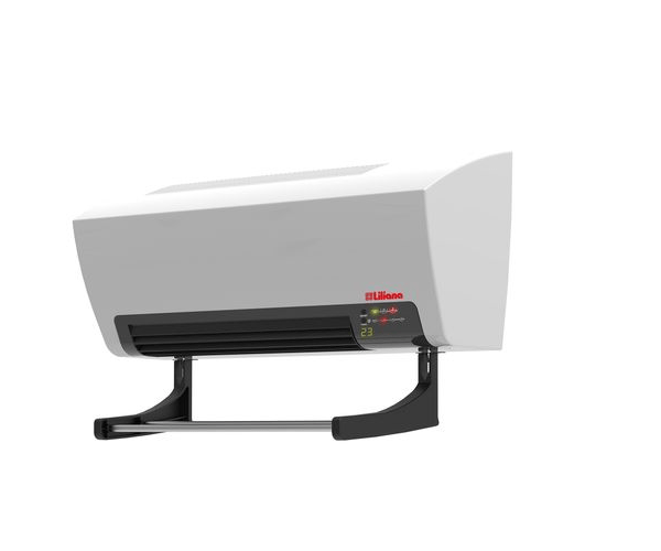 Calefactor eléctrico LILIANA,  1000/2000W, turbo split, con tender. - Mod. CWD920