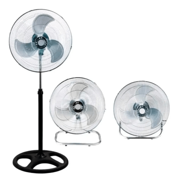 Ventilador de pie KANJI, 18", 3 en 1.