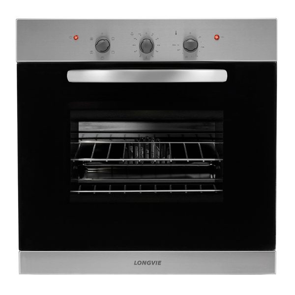 Horno eléctrico LONGVIE, multifunción, acero inoxidable. - Mod. HE1500X