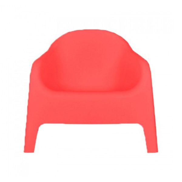 Sillón de jardín GARDEN LIFE, pvc, coral. - Mod.SKARPO/F790019
