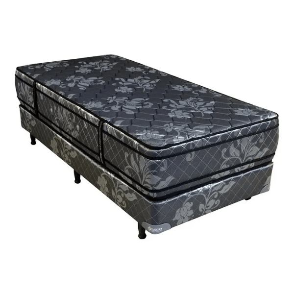 Base de sommier DESEO, 90x190cm. - Mod. AMBAR NEW/DIAMANTE NEGRO