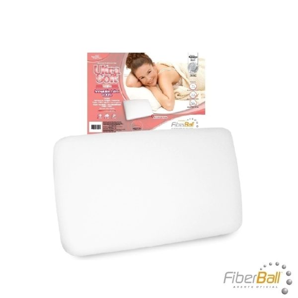 Almohada FIBERBALL, 61x40 cm. - Mod. ULTRA SOFT SUAVE
