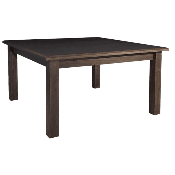 Mesa MOBILIA, 1.40Mts, cuadrada, color castaño.