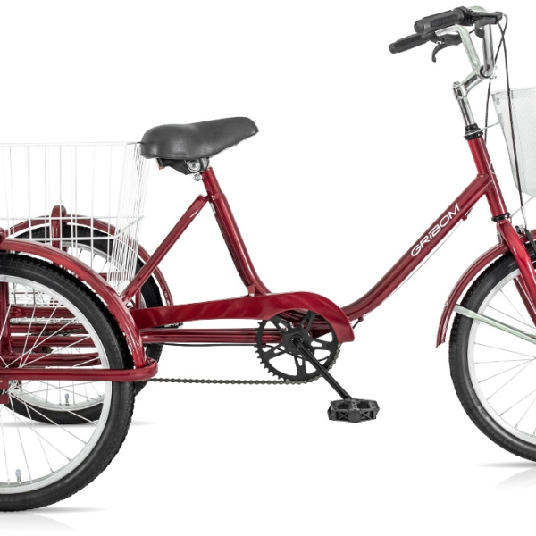Bicicleta GRIBOM, rodado 20", tipo cargo. - Mod. 3960
