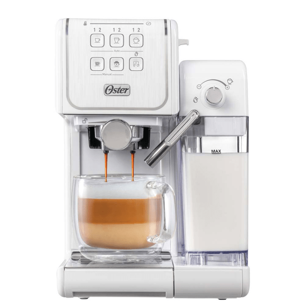 Cafetera OSTER, espresso, blanco, 1400ml. - Mod. EM6801W