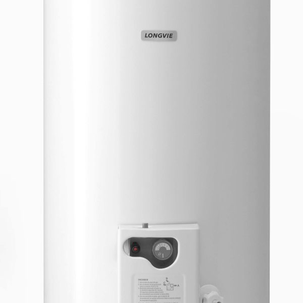 Termotanque a gas LONGVIE, 75 litros, multigas, conex. sup. - Mod. T3075PF