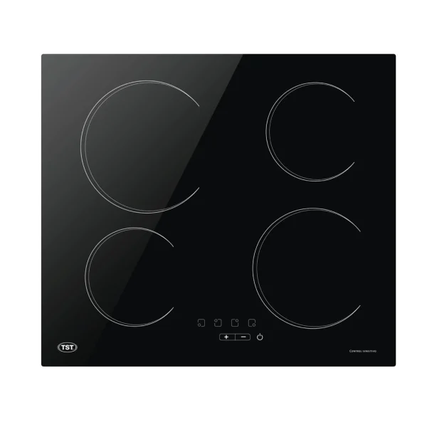 Anafe eléctrico TST, 4 zonas. - Mod. VITRO-4