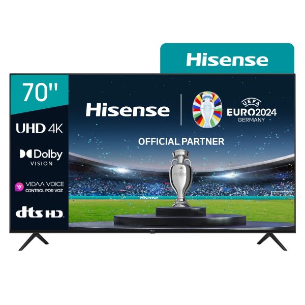 Smart TV HISENSE, 70", 4k. - Mod. 70A6H