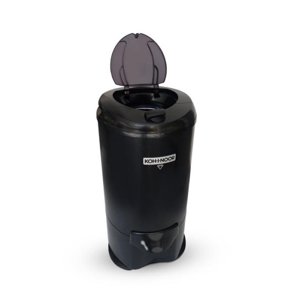 Secarropas KOHINOOR, 5,5 kg, negro, ecológico. - Mod. N-755/ECO