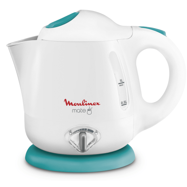 Pava eléctrica MOULINEX, 1lt, blanca. – Mod. BY297158