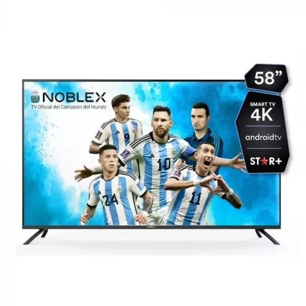 Smart TV NOBLEX, 58" 4k. - Mod. DB58X7550