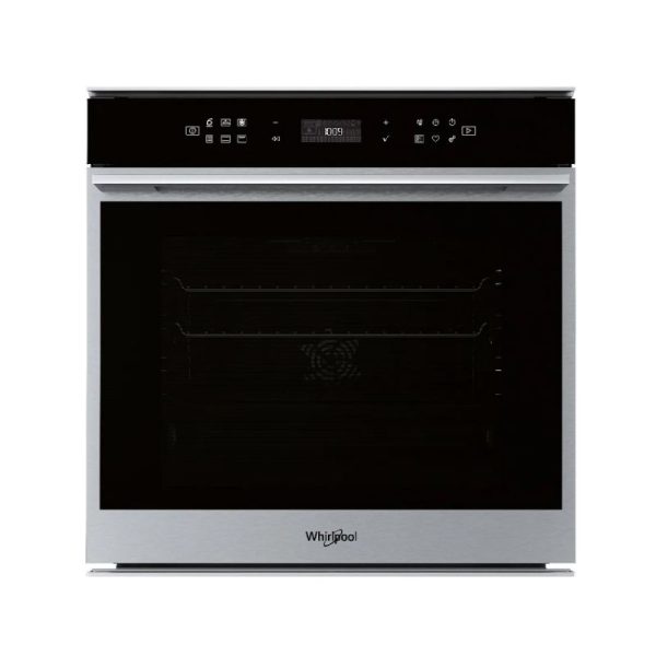 Horno eléctrico WHIRLPOOL, empotrable, 73 litros, acero y negro. - Mod. WOC73AS