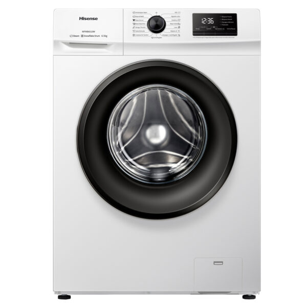 Lavarropas automático HISENSE, carga frontal, 6,5kg, 1000rpm. - Mod.  WFMB6510WU