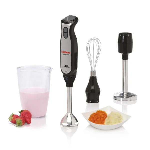Licuadora de mano LILIANA, 800w. - Mod.SUPERMIX - 800W./900cm3  AH730