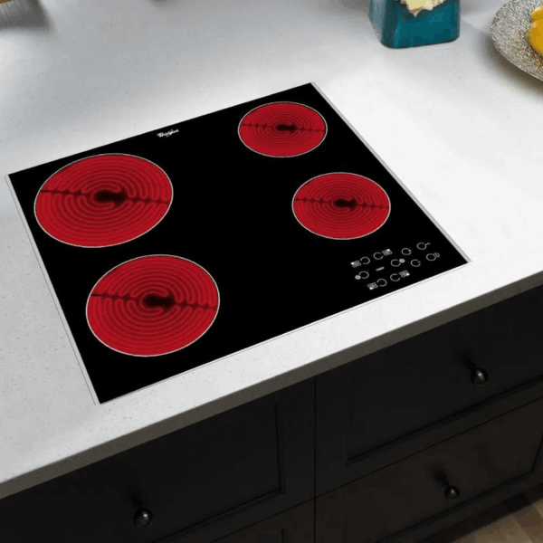 Anafe eléctrico WHIRLPOOL, 60 cm, vitrocerámico.- Mod. AKT8090LX