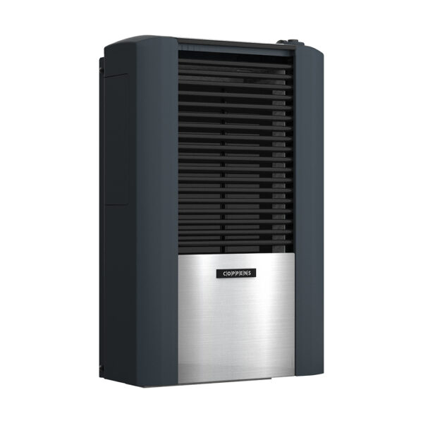 Calefactor a gas COPPENS, 2500kcal, con salida. - Mod. PELTRE ACERO 2500TB - C25B