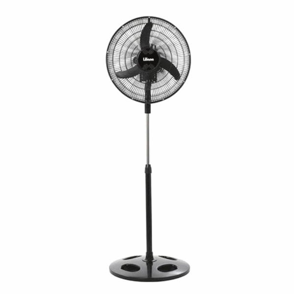 Ventilador LILIANA, de pie, 20", parrilla metálica, aspas plásticas. - Mod - VPRN20