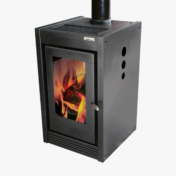 Calefactor a leña TROMEN, 21000kcla, salida de 8". - Mod.  PATAGONIA