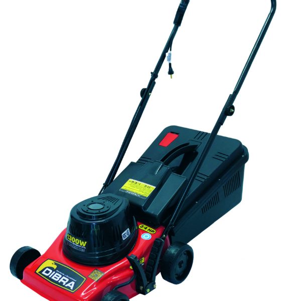 Cortadora de césped DIBRA, 3/4 hp, 2 posiciones, con canasto. - Mod.  R37SRE
