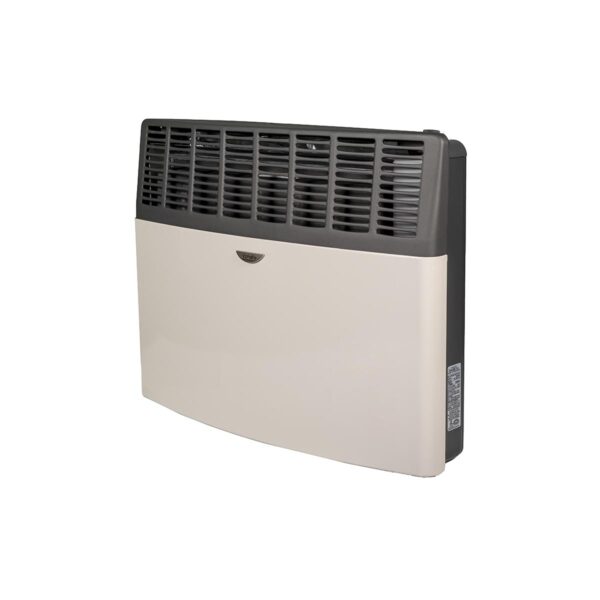 Calefactor a gas ESKABE, 5000kcal, marfil, multigas, con aromatizante. - Mod. S21 TB5