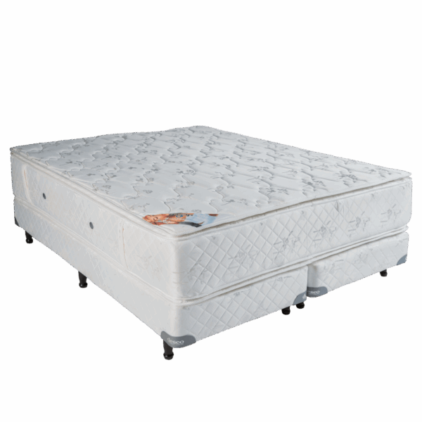 Base de sommier DESEO, 2 plazas (160x200cm), 33cm. – Mod. RUBI/DIAMANTE