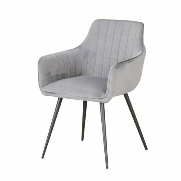 Silla AVELINO, color gris. - Mod. DALLAS  104/GDC0084