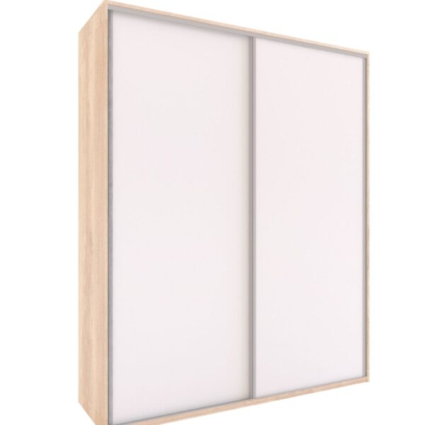 Placard DELOS, 2 puertas corredizas, roble nebraska natural. – Mod. DL360RNB