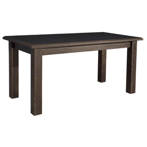Mesa MOBILIA, 1,60mts, color amabr, patas rectas, pino macizo. - Mod.SILVIA