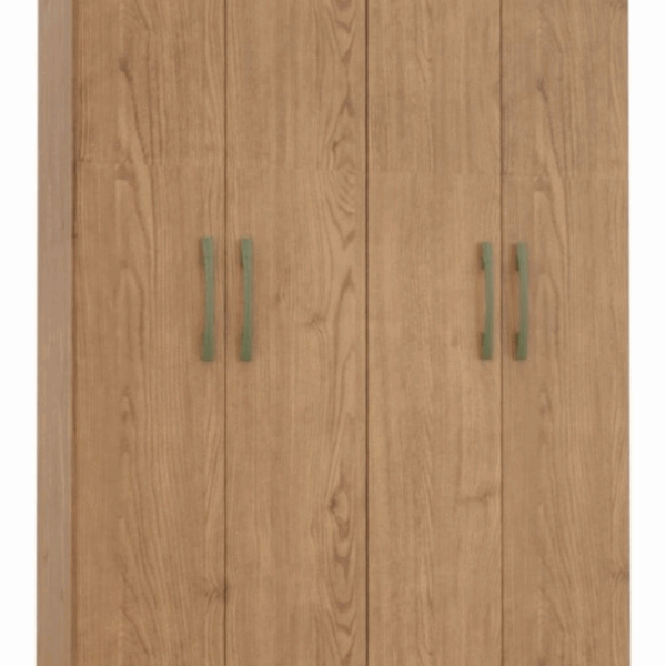 Ropero DELOS, 4 puertas, color macadamia. - Mod. ROMA 9400EMAC