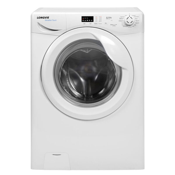 Lavarropas automático LONGVIE, carga frontal, 6,5kg 1000rpm. - Mod. L16510