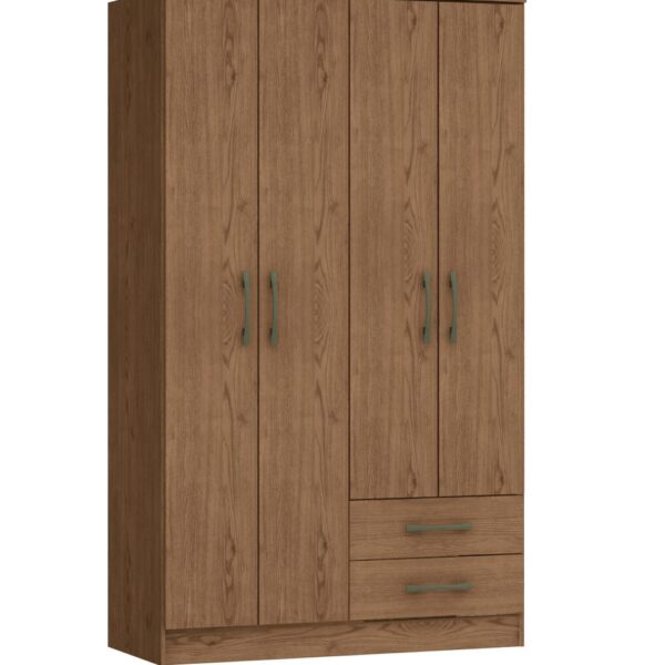 Placard DELOS, 4 puertas, color macadamia. - Mod. TOQUIO  4400AMAC
