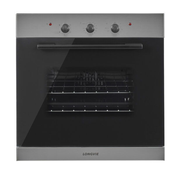 Horno eléctrico LONGVIE, 60cm, acero. - Mod. HE1900XF
