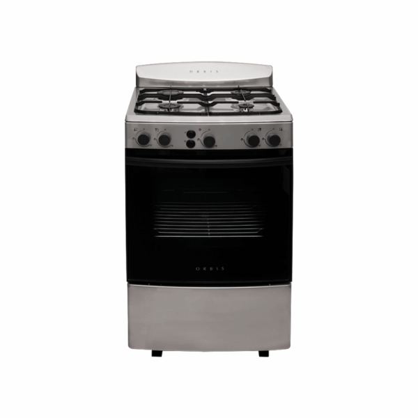Cocina a gas ORBIS acero inoxidable 55 cm. - Mod. 948AC4
