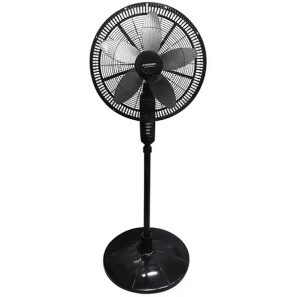 Ventilador de pie INDELPLAS 20" negro. - Mod. IVP20" HM