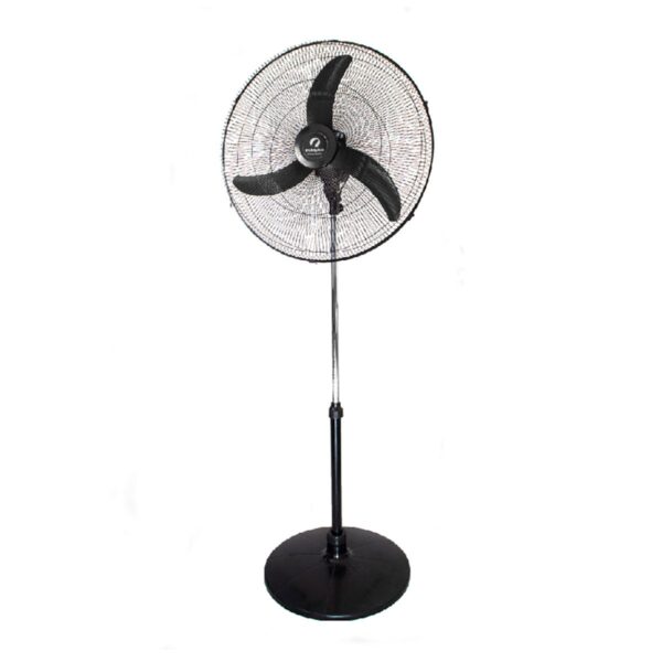 Ventilador de pie INDELPLAS 24" negro. - Mod. IVP24" S HM