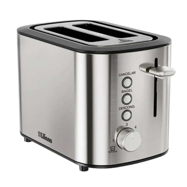 Tostadora LILIANA acero inoxidable 6 niveles. - Mod. AT918