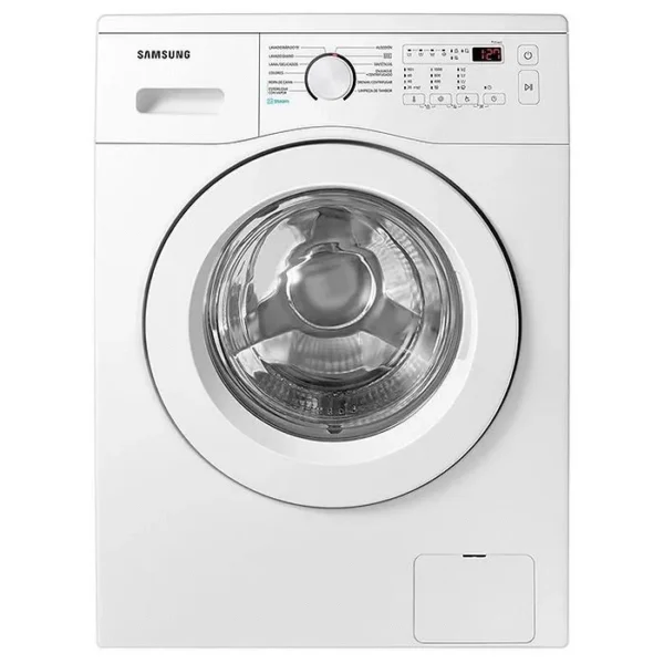 Lavarropas automático SAMSUNG carga frontal 6,5kg inverter blanco. - Mod.  WW65A4000EE