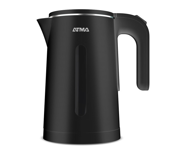 Pava eléctrica ATMA 1,8lts negra jarra. -Mod. PEAT1351BP