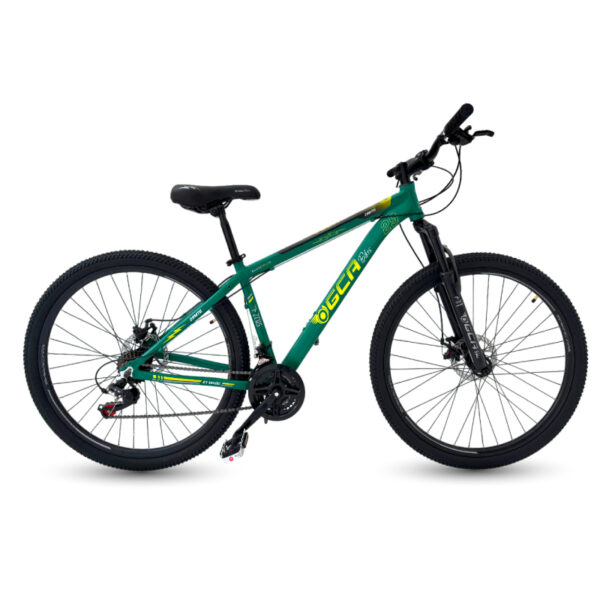 Bicicleta MTB GCA rodado 29" con 21 velocidades color verde. - Mod. ZEUS 10 VERDE
