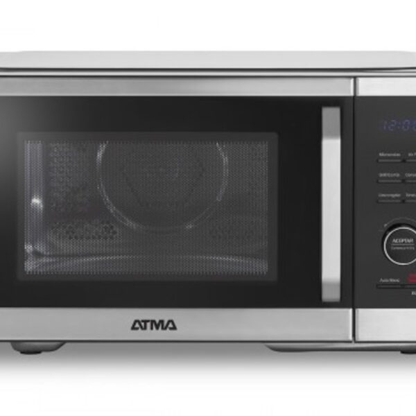 Microondas ATMA con air fryer 26 litros digital negro. - Mod. MATDAB26UAP