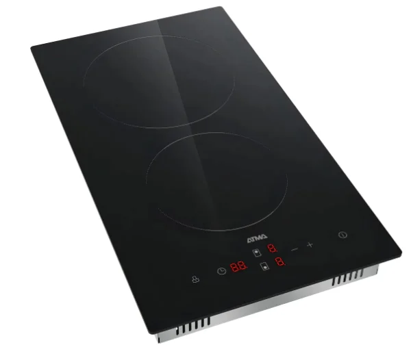 Anafe ATMA vitrocerámico 2 zonas. - Mod. CAV2N