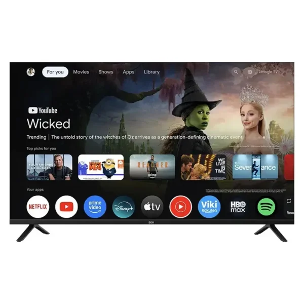 Smart TV BGH 43" con google tv FullHD. - Mod. B4326FG5G