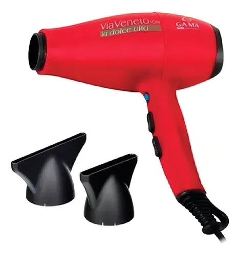 Secador de pelo GAMA 2200w. - Mod. VIAVENETO RED ION