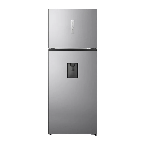 Heladera no frost HISENSE 420 litros inverter inox con dispenser. - Mod. RT3N461NMC