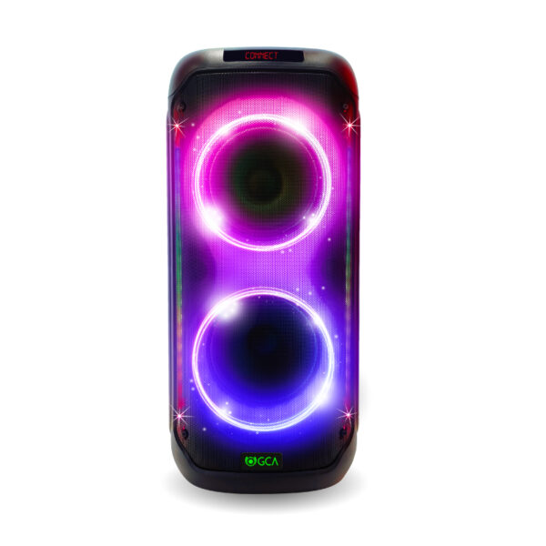 Parlante GCA 50w función karaoke. - Mod.TWISTER