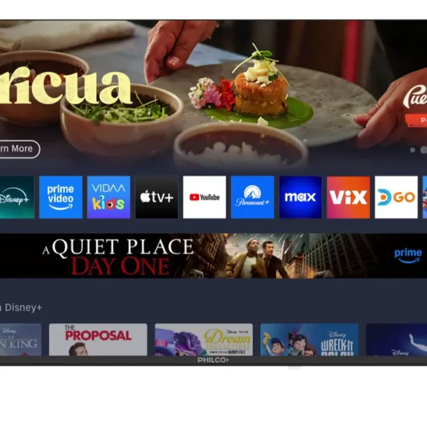 Smart TV PHILCO 32" HD con sistema VIDAA. - Mod. PLD32HS24VH