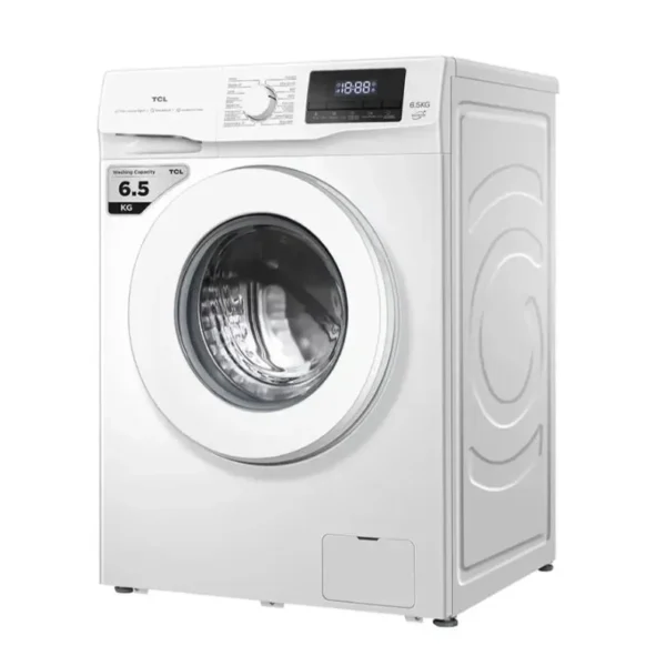 Lavarropas automático TCL carga frontal 6,5kg 1200rpm inverter blanco. - Mod. P6065FLW